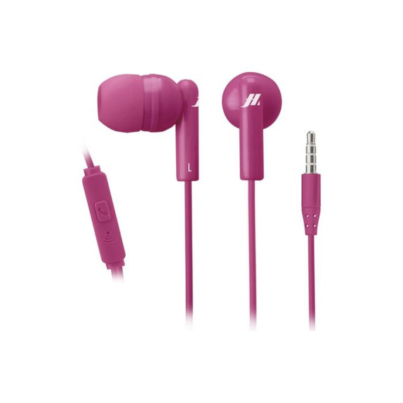 Music Hero - Stereo slúchadlá Tune, Jack 3.5mm, ružová