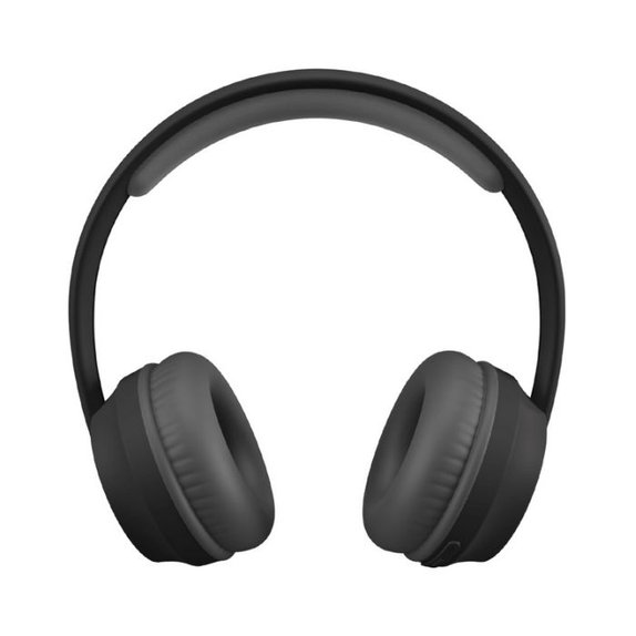Music Hero - Stereo bezdrôtové slúchadlá Skidup s mikrofónom, čierna