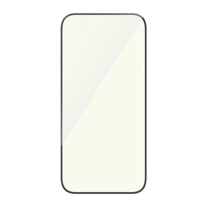 Tvrdené sklo UWF Eyecare s aplikátorom pre iPhone 15, Čierna, PanzerGlass