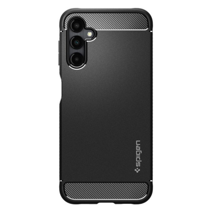Spigen - Puzdro Rugged Armor pre Samsung Galaxy A14 4G, Matte Black