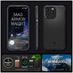 Spigen - Puzdro Mag Armor s MagSafe pre iPhone 15 Pro, Matte Black