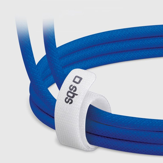 SBS - Kábel USB-C/USB-C, 60W, PD, 1.5m, modrá