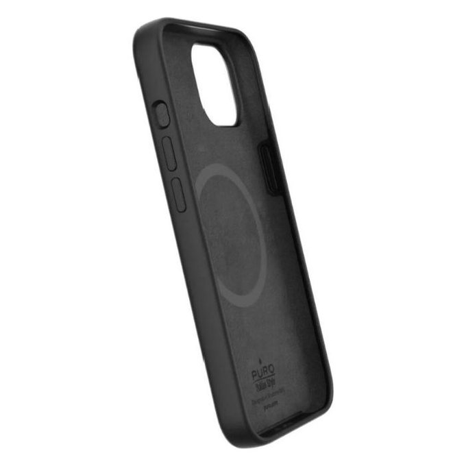 PURO - Puzdro ICON MAG s MagSafe pre iPhone 14 / 13, čierna
