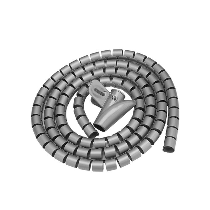 FixPremium - Organizér Káblov - Trubica (10mm), dĺžka 2M, šedá