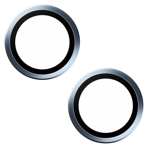Ochranný kryt objektívu Hoops pre iPhone 15/15 Plus, Modrá, PanzerGlass