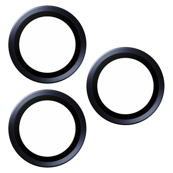 Ochranný kryt objektívu Hoops pre iPhone 15 Pro/15 Pro Max, Blue Metal, PanzerGlass