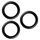 Ochranný kryt objektívu Hoops pre iPhone 15 Pro/15 Pro Max, Black Titanium, PanzerGlass