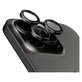 Ochranný kryt objektívu Hoops pre iPhone 15 Pro/15 Pro Max, Black Titanium, PanzerGlass