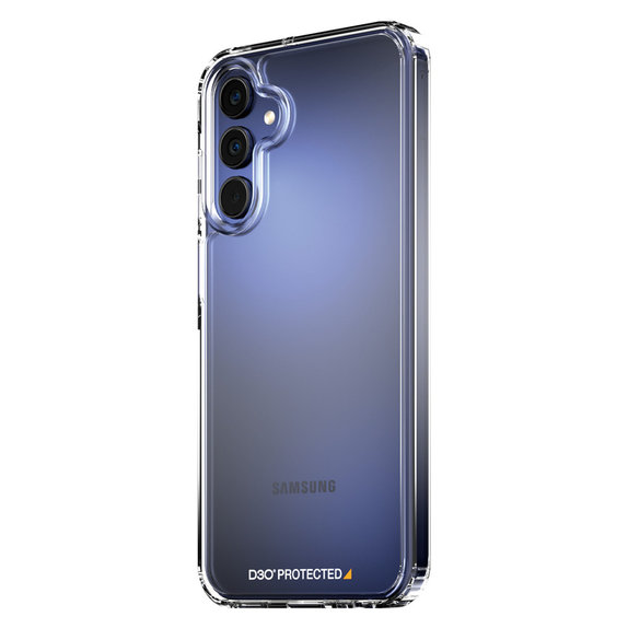 Puzdro HardCase D3O pre Samsung Galaxy A15/A15 5G, Transparentná, PanzerGlass