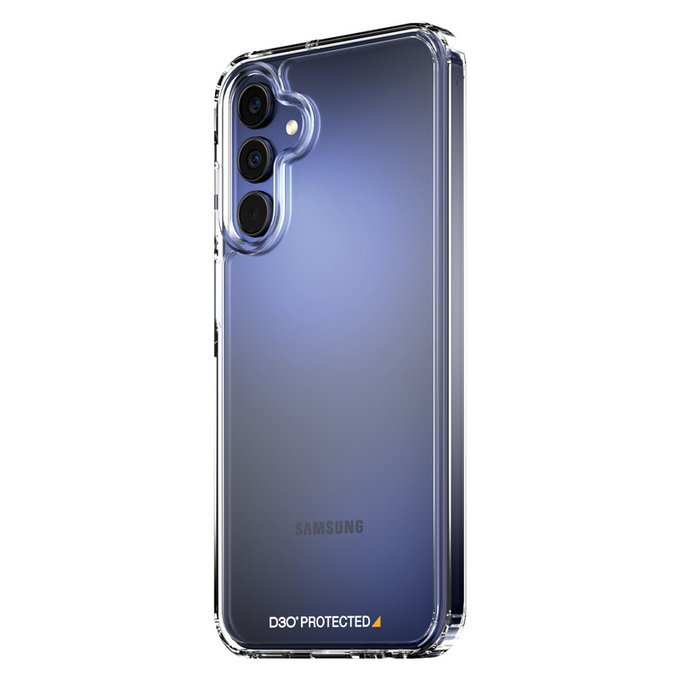 Puzdro HardCase D3O pre Samsung Galaxy A15/A15 5G, Transparentná, PanzerGlass