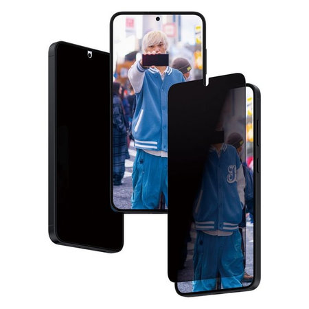 PanzerGlass - Tvrdené sklo Re:Fresh UWF Privacy s aplikátorom pre Samsung Galaxy S24+, čierna