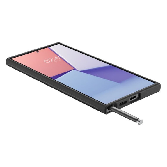 Spigen - Puzdro Thin Fit pre Samsung Galaxy S24 Ultra, čierna