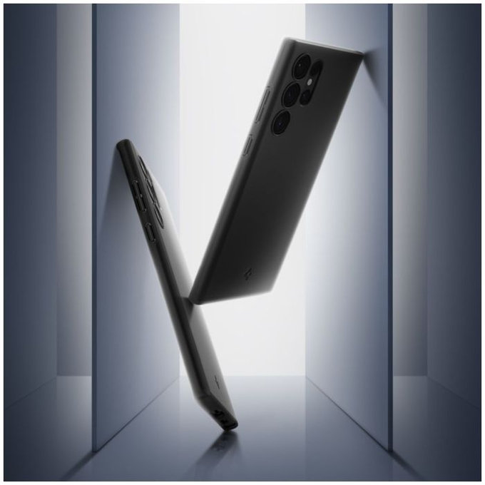 Spigen - Puzdro Thin Fit pre Samsung Galaxy S24 Ultra, čierna