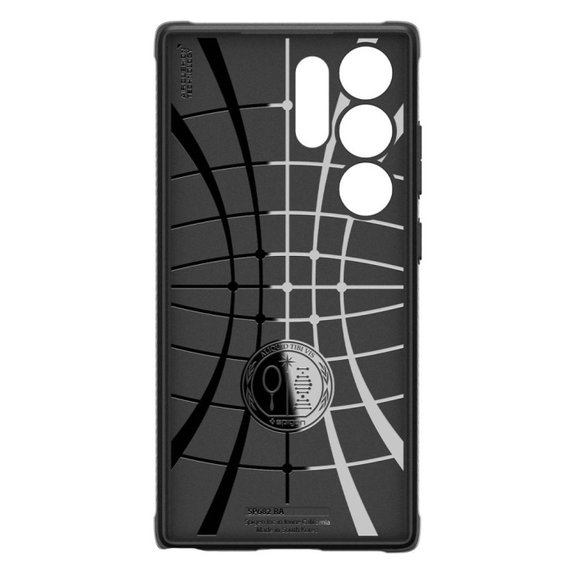 Spigen - Puzdro Rugged Armor pre Samsung Galaxy S24 Ultra, Matte Black
