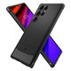 Spigen - Puzdro Rugged Armor pre Samsung Galaxy S24 Ultra, Matte Black