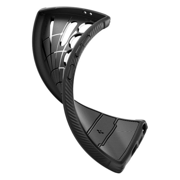 Spigen - Puzdro Rugged Armor pre Samsung Galaxy S24 Ultra, Matte Black