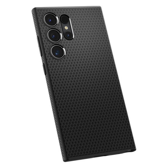 Spigen - Puzdro Liquid Air pre Samsung Galaxy S24 Ultra, Matte Black