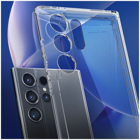 Spigen - Puzdro Ultra Hybrid pre Samsung Galaxy S24 Ultra, transparentná