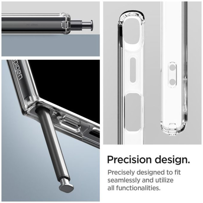 Spigen - Puzdro Ultra Hybrid pre Samsung Galaxy S24 Ultra, transparentná