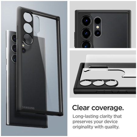 Spigen - Puzdro Ultra Hybrid pre Samsung Galaxy S24 Ultra, Matte Black