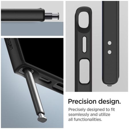 Spigen - Puzdro Ultra Hybrid pre Samsung Galaxy S24 Ultra, Matte Black