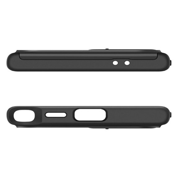 Spigen - Puzdro Optik Armor pre Samsung Galaxy S24 Ultra, čierna