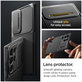 Spigen - Puzdro Optik Armor pre Samsung Galaxy S24 Ultra, čierna