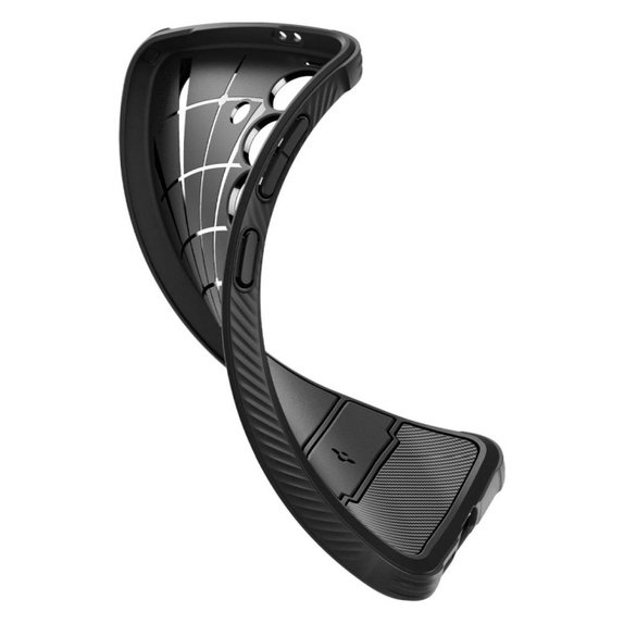 Spigen - Puzdro Rugged Armor pre Samsung Galaxy S24+, Matte Black
