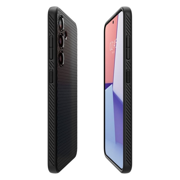 Spigen - Puzdro Liquid Air pre Samsung Galaxy S24+, Matte Black
