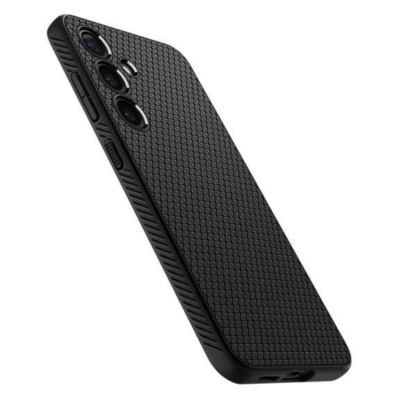 Spigen - Puzdro Liquid Air pre Samsung Galaxy S24+, Matte Black