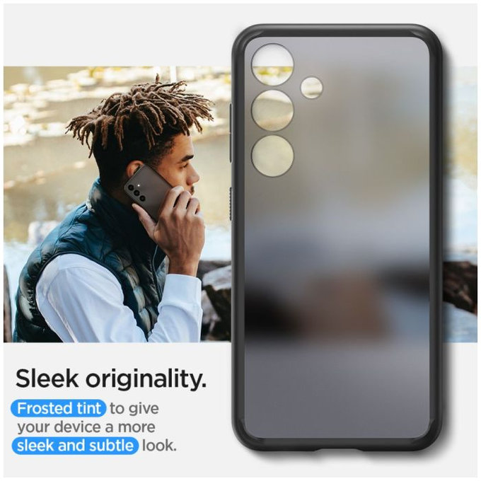 Spigen - Puzdro Ultra Hybrid pre Samsung Galaxy S24+, Frost Black