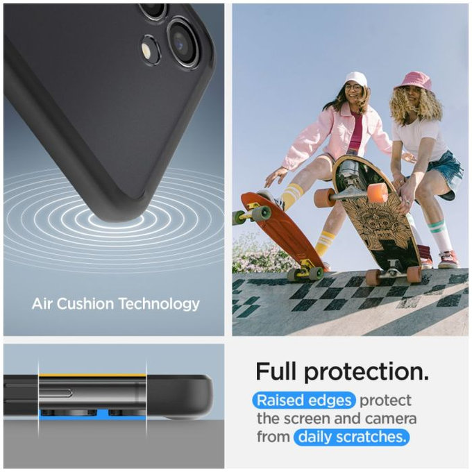 Spigen - Puzdro Ultra Hybrid pre Samsung Galaxy S24+, Frost Black