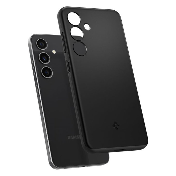 Spigen - Puzdro Thin Fit pre Samsung Galaxy S24, čierna