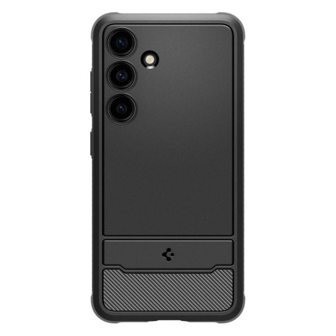 Spigen - Puzdro Rugged Armor pre Samsung Galaxy S24, Matte Black