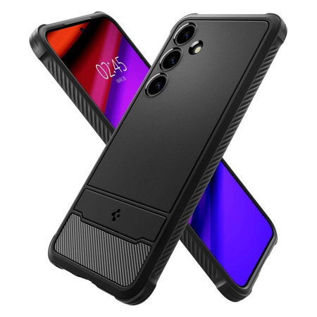 Spigen - Puzdro Rugged Armor pre Samsung Galaxy S24, Matte Black