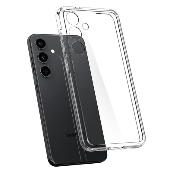 Spigen - Puzdro Ultra Hybrid pre Samsung Galaxy S24, transparentná