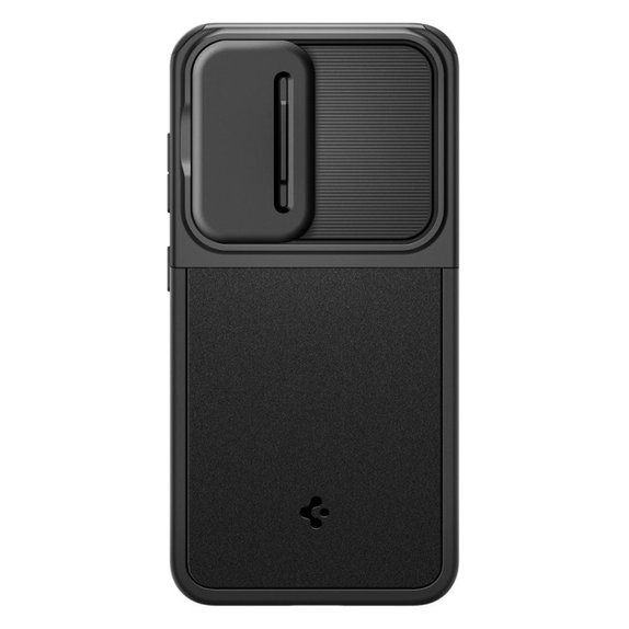 Spigen - Puzdro Optik Armor pre Samsung Galaxy S24, čierna