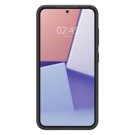 Spigen - Puzdro Optik Armor pre Samsung Galaxy S24, čierna