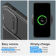 Spigen - Puzdro Optik Armor pre Samsung Galaxy S24, čierna