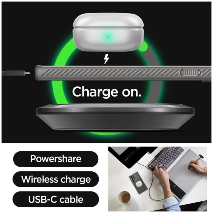 Spigen - Puzdro Liquid Air pre Samsung Galaxy S24 Ultra, Granite Grey