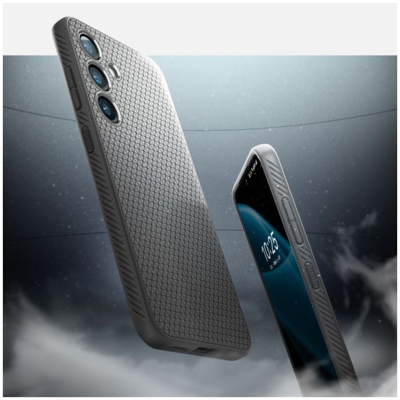 Spigen - Puzdro Liquid Air pre Samsung Galaxy S24, Granite Gray