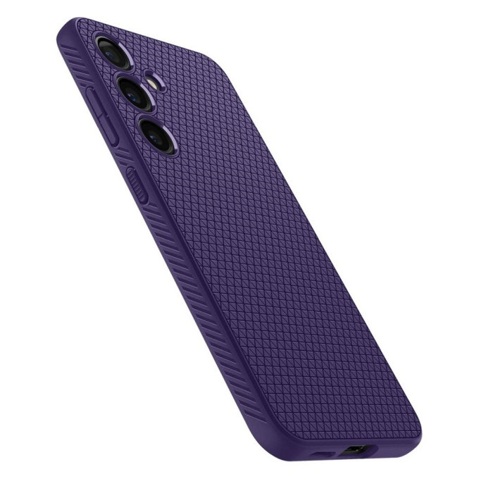 Spigen - Puzdro Liquid Air pre Samsung Galaxy S24, Deep Purple