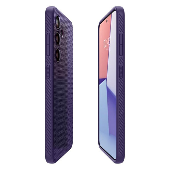 Spigen - Puzdro Liquid Air pre Samsung Galaxy S24, Deep Purple