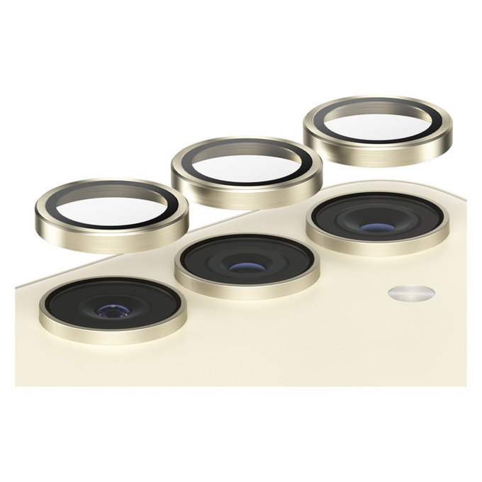 Ochranný kryt objektívu Hoops pre Samsung Galaxy S24/S23/S23+, Žltá, PanzerGlass