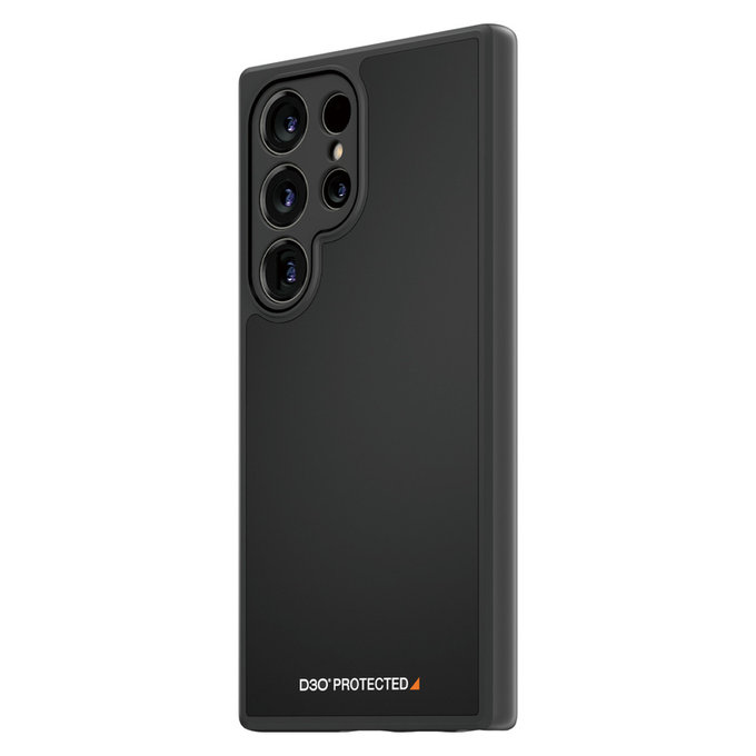 Puzdro HardCase D3O pre Samsung Galaxy S24 Ultra, Čierna, PanzerGlass