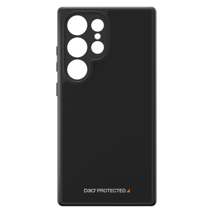 Puzdro HardCase D3O pre Samsung Galaxy S24 Ultra, Čierna, PanzerGlass