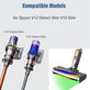 Dyson V12 - Podlahová Hubica s LED Zeleným Svetlom