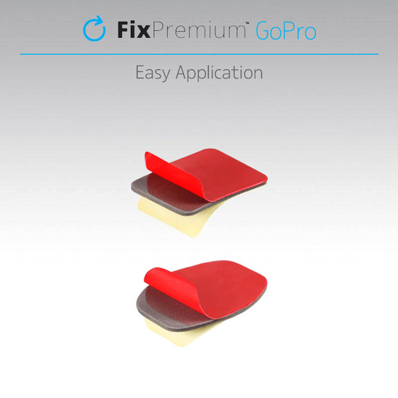 FixPremium - Sada Lepiek pre GoPro Držiaky