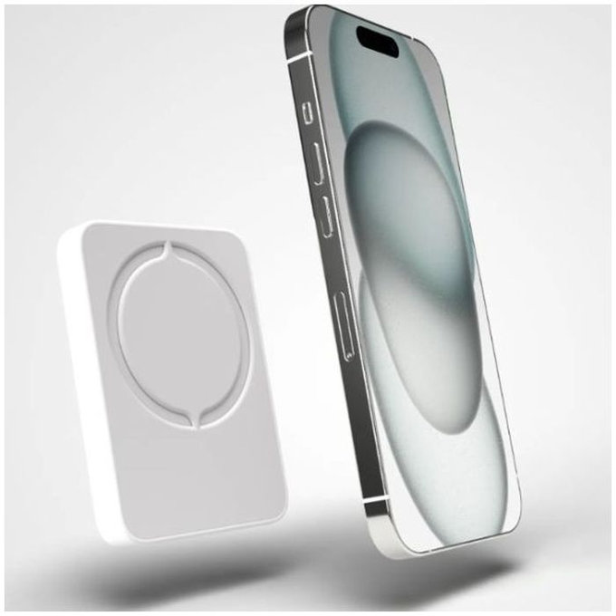 PURO - MagSafe PowerBank 4200 mAh 5W, USB-C, biela