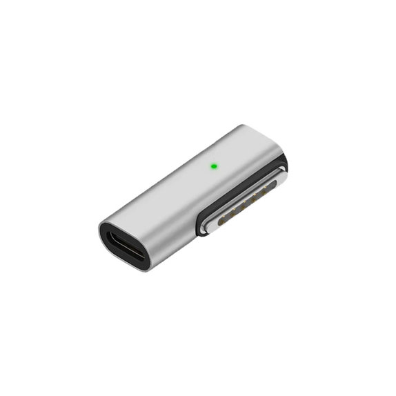 FixPremium - Redukcia USB-C - MagSafe 3, strieborná